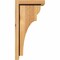 Ekena Millwork Yorktown Rough Sawn Corbel w/Backplate, Western Red Cedar, 6"W x 8"D x 16"H COR06X08X16YOR01RWR - alternate 3